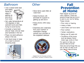 Fall Prevention at Home Brochure